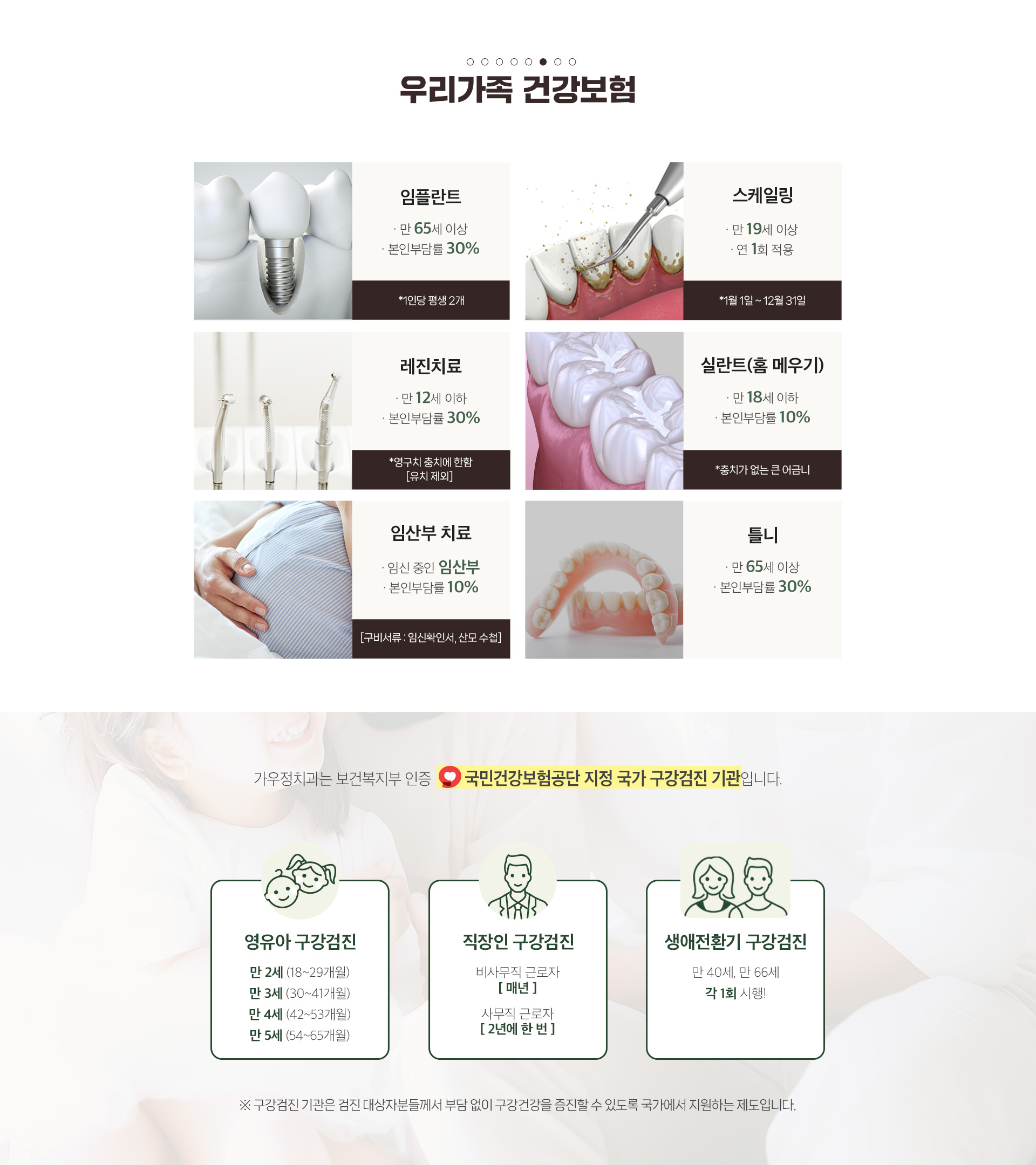 가우정치과-구강검진